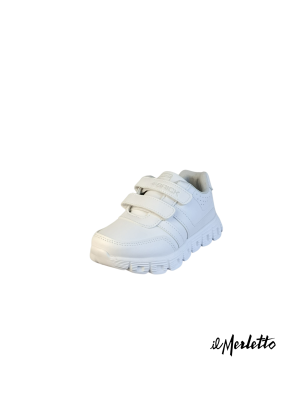 Calzado Deportivo Escolar Brik 20433H Blanco