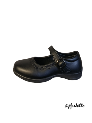 Calzado Escolar para Niña Femini 3118A Negro