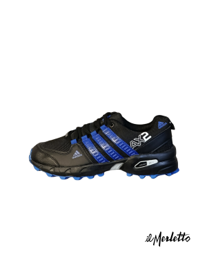 Zapato Deportivo Caballero Adidas C193H Negro Azul