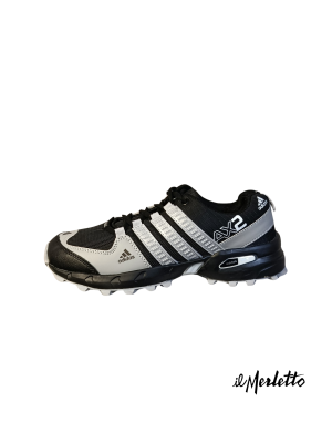 Zapato Deportivo Caballero Adidas C193H Negro Gris