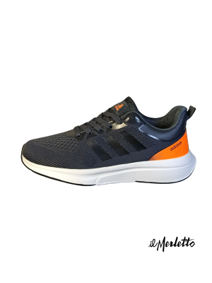 Calzado Deportivo Caballero Adidas 2302C Gris Naranja
