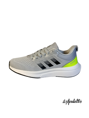 Calzado Deportivo para Dama Adidas 23021D Gris Negro