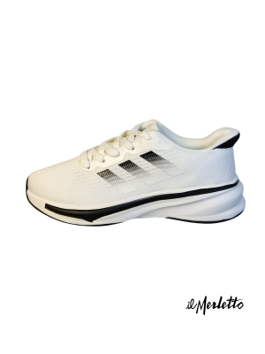 Calzado Deportivo para Dama Adidas HB17D Blanco Negro