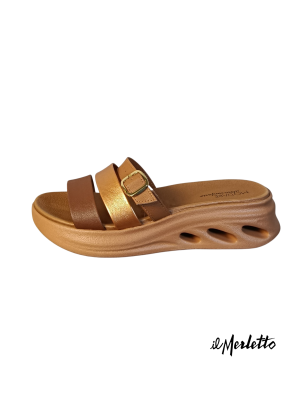 Sandalia para Dama Modare 7215100 Camel Avellana