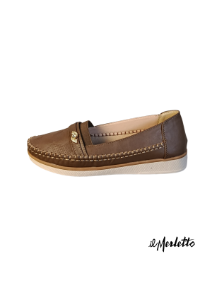 Mocasín para Dama Rosa Siena MARWA250 Marrón
