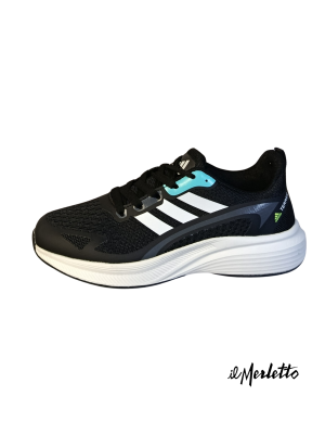 Calzado Deportivo para Dama Adidas HB15D Negro Blanco