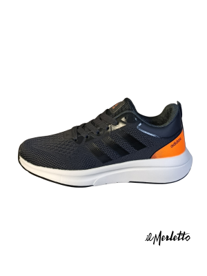 Calzado Deportivo para Dama Adidas 23021D Gris Naranja