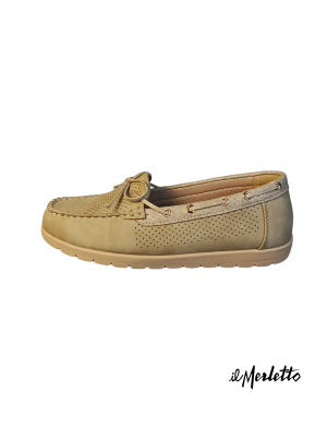 Mocasín para Dama Rosa Siena SOFIA325 Beige